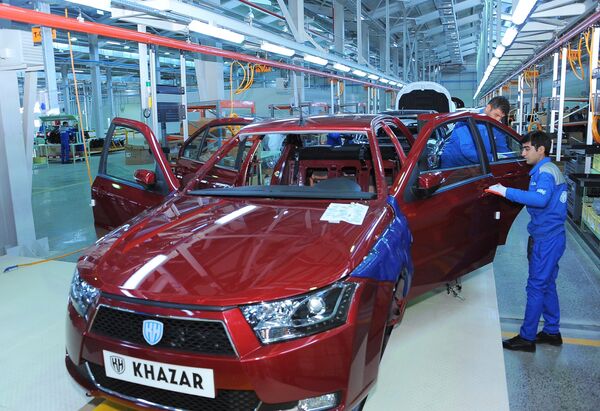 Производство легковых автомобилей Khazar Производство легковых автомобилей Khazar - Sputnik Азербайджан