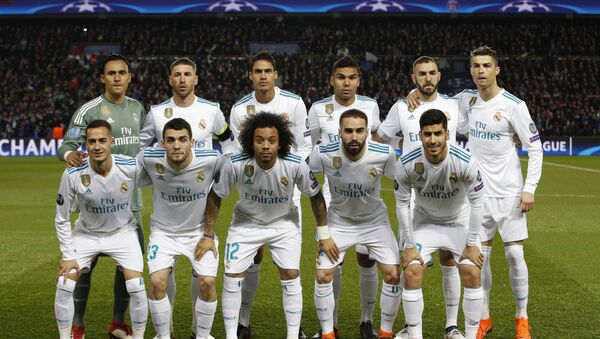 Real Madrid klubunun oyunçuları, arxiv şəkli - Sputnik Azərbaycan