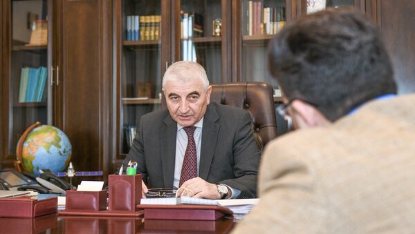 Председатель Центральной избирательной комиссии Азербайджана Мазахир Панахов - Sputnik Азербайджан