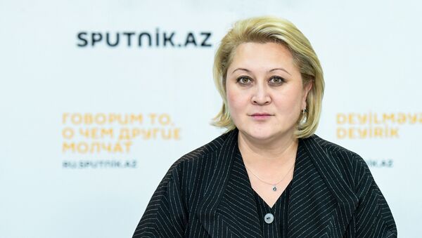 Заместитель председателя Комитета Совфеда РФ по науке, образованию и культуре Лилия Гумерова - Sputnik Азербайджан