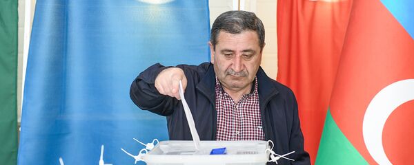 Выборы президента Азербайджана 11 апреля 2018 года Выборы президента Азербайджана 11 апреля 2018 года - Sputnik Азербайджан