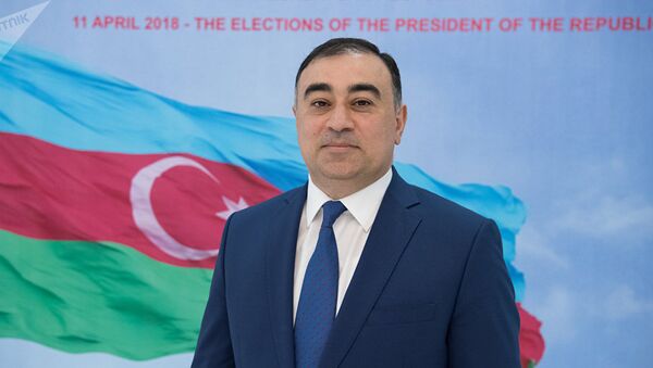 Чрезвычайный и полномочный посол Азербайджана в Казахстане Рашад Маммадов - Sputnik Азербайджан