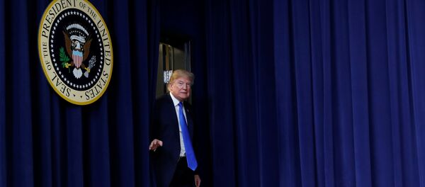 Президент США Дональд Трамп, фото из архива Президент США Дональд Трамп, фото из архива - Sputnik Азербайджан