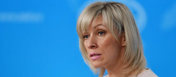 Официальный представитель министерства иностранных дел России Мария Захарова Официальный представитель министерства иностранных дел России Мария Захарова - Sputnik Азербайджан