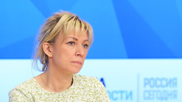 Директор Департамента информации и печати Министерства иностранных дел РФ Мария Захарова, фото из архива - Sputnik Азербайджан