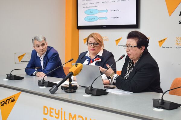 Мероприятие в мультимедийном пресс-центре Sputnik Азербайджан, посвященное Всемирному дню гемофилии Мероприятие в мультимедийном пресс-центре Sputnik Азербайджан, посвященное Всемирному дню гемофилии - Sputnik Азербайджан