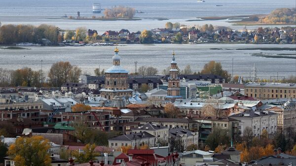 Вид на город Казань - Sputnik Azərbaycan