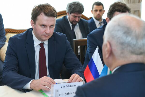 Министр экономического развития РФ Максим Орешкин Министр экономического развития РФ Максим Орешкин - Sputnik Азербайджан