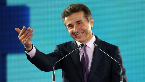 Грузинский миллиардер, экс-премьер и основатель партии Грузинская мечта Бидзина Иванишвили - Sputnik Азербайджан