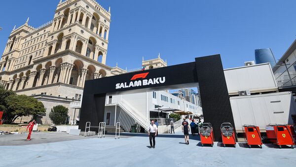 Подготовка к старту нового сезона Гран-при Азербайджана Формула 1 - Sputnik Азербайджан