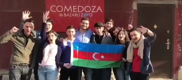Азербайджанские юмористы болеют за Намика Джабраилова Азербайджанские юмористы болеют за Намика Джабраилова - Sputnik Азербайджан