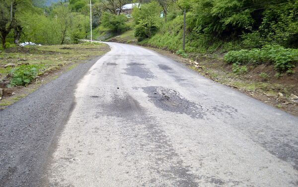 Текущее состояние автотрассы Тахтанакеран-Мики на территории Астаринского района - Sputnik Азербайджан