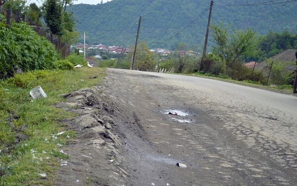 Текущее состояние автотрассы Тахтанакеран-Мики на территории Астаринского района - Sputnik Азербайджан