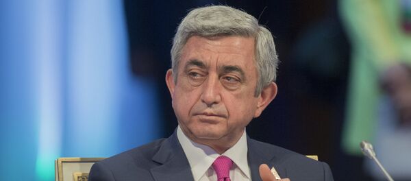 Серж Саргсян Серж Саргсян - Sputnik Азербайджан