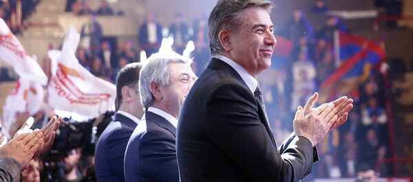 Заключительное предвыборное мероприятие РПА (31 марта 2017). Ереван, Армения Заключительное предвыборное мероприятие РПА (31 марта 2017). Ереван, Армения - Sputnik Азербайджан