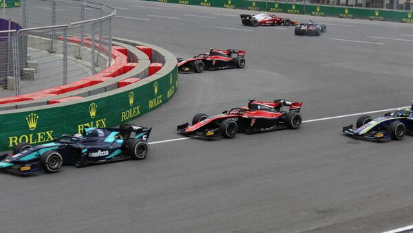 Первые основные соревнования в классе FIA Formula-2 в Баку - Sputnik Azərbaycan