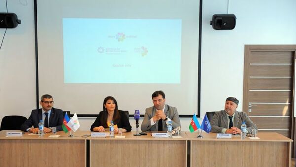 Проведена презентация медиа проекта 100 лет АДР - Sputnik Азербайджан