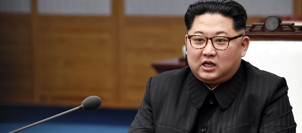 Лидер Северной Кореи Ким Чен Ын Лидер Северной Кореи Ким Чен Ын - Sputnik Азербайджан