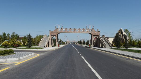 Участок автомобильной дороги Хачмаз-Худат, фото из архива - Sputnik Азербайджан