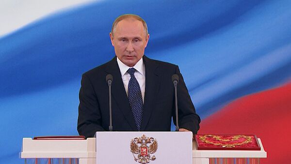 Речь Владимира Путина на инаугурации 7 мая - Sputnik Азербайджан