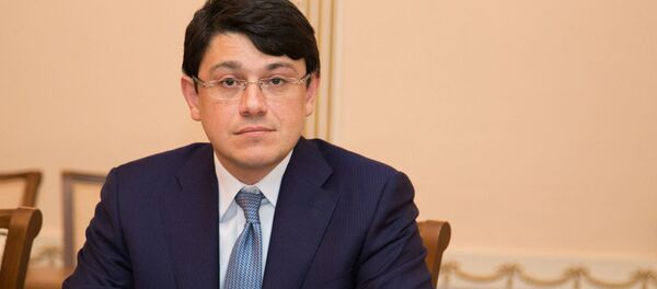 Председатель Государственного комитета по работе с диаспорой Азербайджана Фуад Мурадов Председатель Государственного комитета по работе с диаспорой Азербайджана Фуад Мурадов - Sputnik Азербайджан