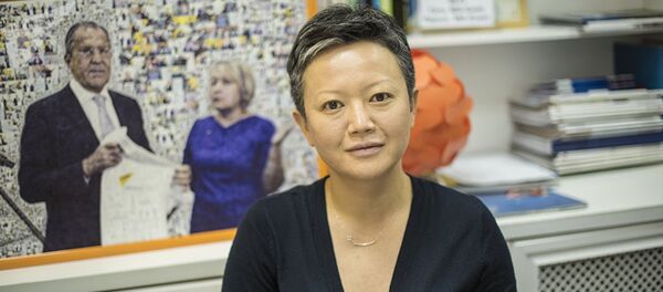 Основатель экофермы и активный участник экодвижения Кыргызстана Жамиля Иманкулова - Sputnik Азербайджан