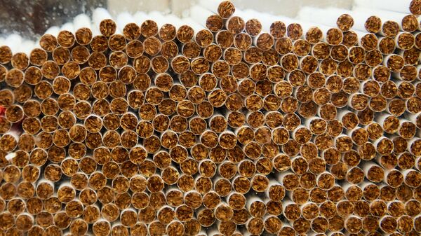  Завод по производству табачной продукции, фото из архива - Sputnik Азербайджан