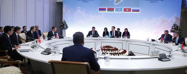 Заседание Евразийского межправительственного совета с участием глав правительств стран-участниц ЕАЭС - Sputnik Азербайджан