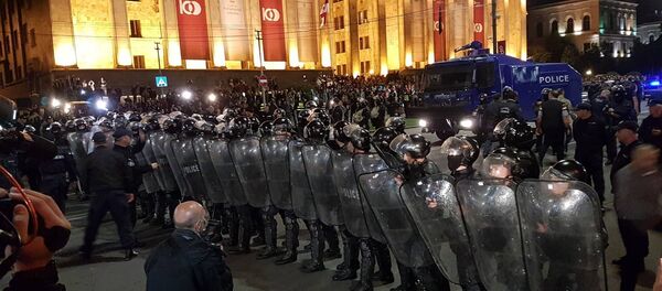 Ситуация на проспекте Руставели - Sputnik Азербайджан