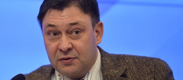 Главный редактор сайта РИА Новости Украина Кирилл Вышинский - Sputnik Азербайджан
