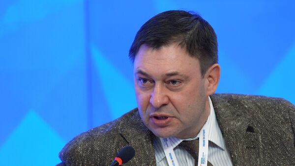 Главный редактор сайта РИА Новости Украина Кирилл Вышинский, фото из архива - Sputnik Азербайджан