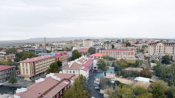 Вид на город Нахчыван, фото из архива - Sputnik Азербайджан