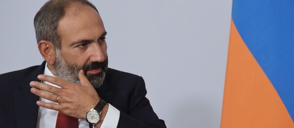 Премьер-министр Армении Никол Пашинян - Sputnik Азербайджан
