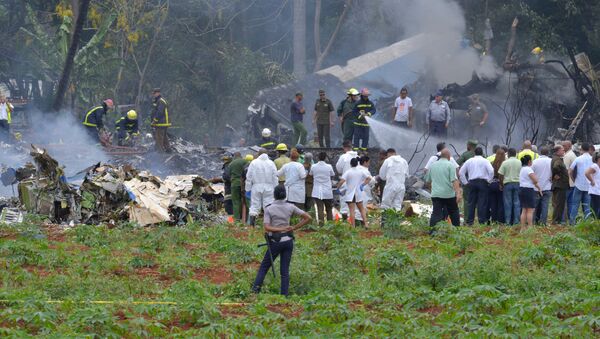 Самолет Boeing 737 авиакомпании Cubana de Aviacion с сотней пассажиров на борту разбился на Кубе - Sputnik Азербайджан