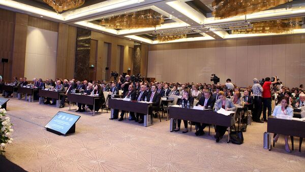 Конференция Цели устойчивого развития: устойчивое развитие и пропаганда достойной жизни - Sputnik Азербайджан