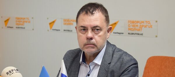 Председатель Экспертного совета Фонда поддержки научных исследований Мастерская евразийских идей Григорий Трофимчук - Sputnik Азербайджан
