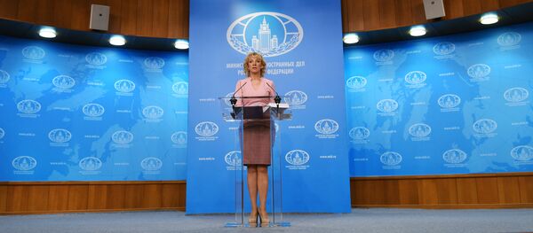 Брифинг официального представителя МИД России М. Захаровой Брифинг официального представителя МИД России М. Захаровой - Sputnik Азербайджан