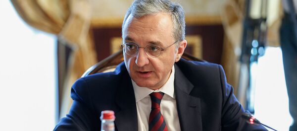 Министр иностранных дел Армении Зограб Мнацаканян Министр иностранных дел Армении Зограб Мнацаканян - Sputnik Азербайджан