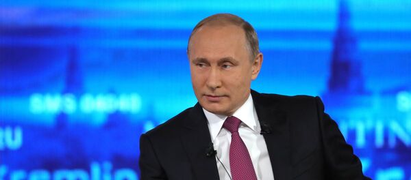 Президент РФ Владимир Путин - Sputnik Азербайджан