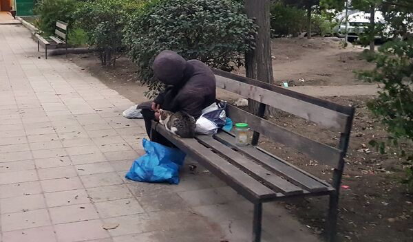Надежда уже 5 лет вынуждена жить на улице Надежда уже 5 лет вынуждена жить на улице - Sputnik Азербайджан