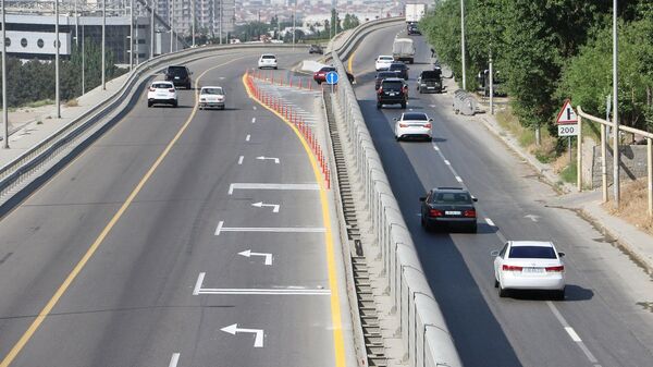 Бакинская кольцевая дорога, фото из архива - Sputnik Азербайджан