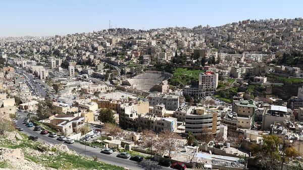 Вид на город Амман, Иордания - Sputnik Азербайджан