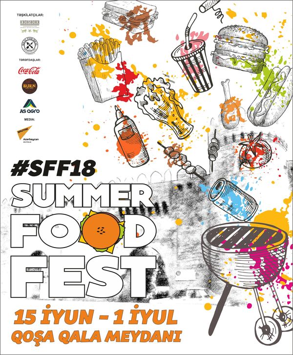 Афиша фестиваля Summer Food Fest Афиша фестиваля Summer Food Fest - Sputnik Азербайджан