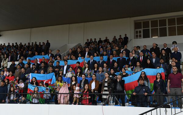 Открытие Национального фестиваля конного спорта - Sputnik Азербайджан