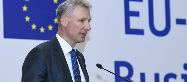 Посол ЕС в Азербайджане Кестутис Янкаускас Посол ЕС в Азербайджане Кестутис Янкаускас - Sputnik Азербайджан