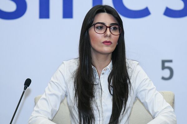 Начальник отдела анализа рынка и коммуникации AHK Azerbaijan Нигяр Байрамлы - Sputnik Азербайджан