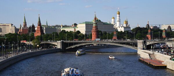 Туристические теплоходы на Москве-реке Туристические теплоходы на Москве-реке - Sputnik Азербайджан