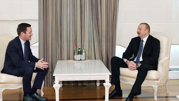 Президент Ильхам Алиев принял президента Международного союза велосипедистов - Sputnik Азербайджан