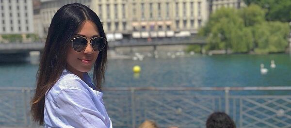 Обладательница титула Мисс Миллениум Валида Аббасова Обладательница титула Мисс Миллениум Валида Аббасова - Sputnik Азербайджан