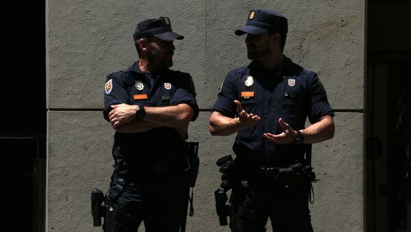 Barselona polisi, arxiv şəkli - Sputnik Azərbaycan